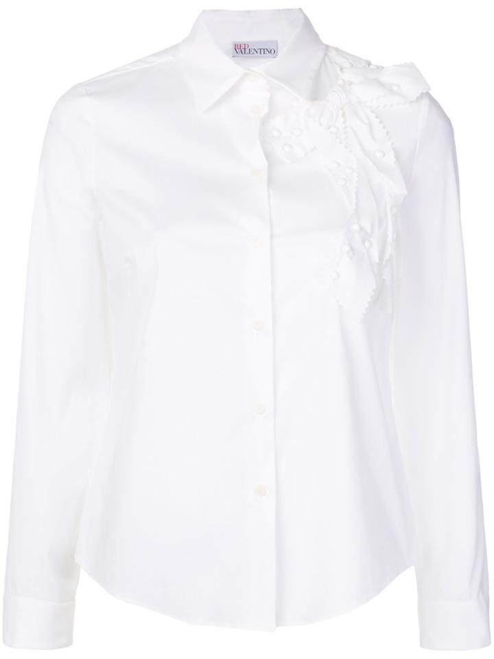 Red Valentino Bow Detail Shirt - White