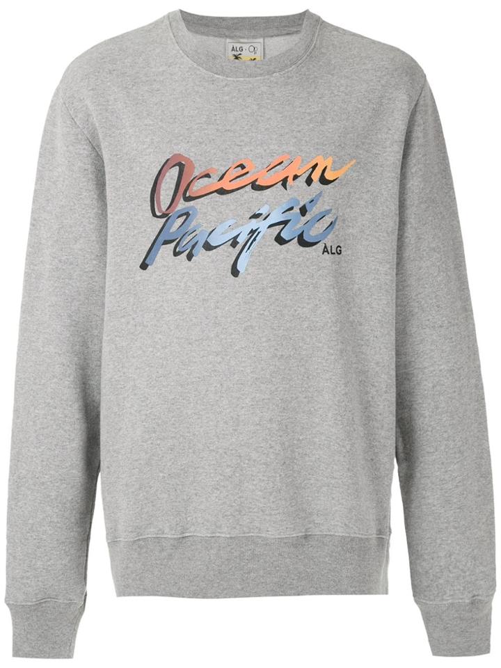 Àlg Califórina + Op Printed Sweatshirt - Grey