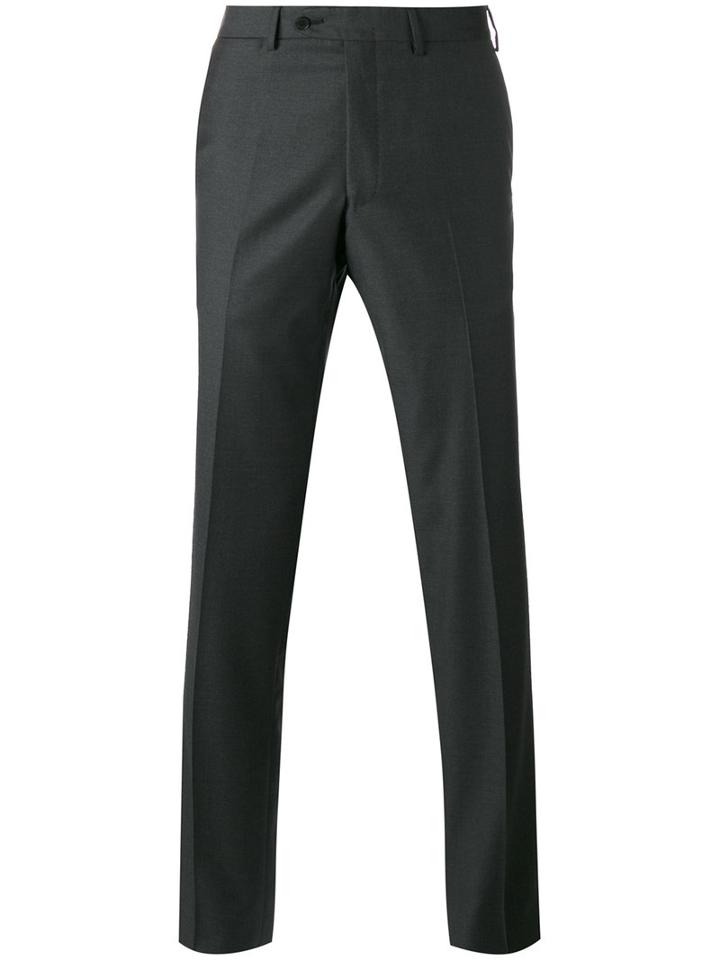 Fashion Clinic Timeless Classic Tailored Trousers, Men's, Size: 56, Grey, Wool