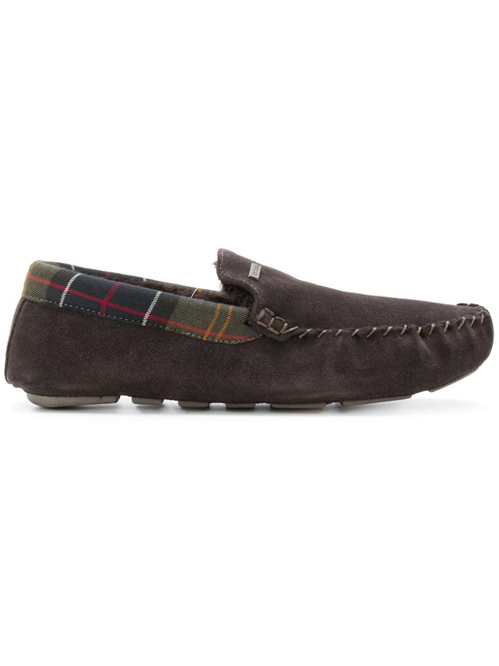 Barbour Monty Slippers - Brown