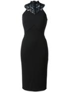 Ermanno Scervino Lace Roll Neck Dress, Women's, Size: 40, Black, Polyester/spandex/elastane/polyamide/viscose