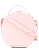 Nico Giani - Circular Shoulder Bag - Women - Leather - One Size, Pink/purple, Leather