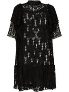 Isabel Marant Étoile Venus Lace Mini Dress - Black
