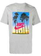 Nike Palm Tree Print T-shirt - Grey