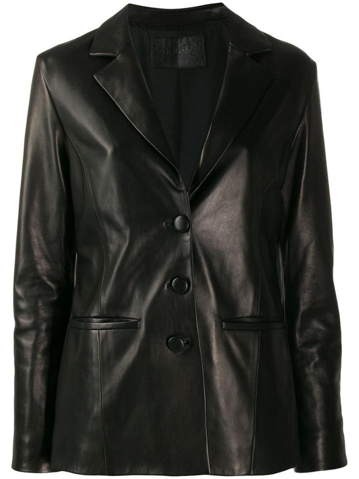 Drome Single Breasted Jacket - Black