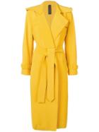Norma Kamali Robe Coat - Yellow