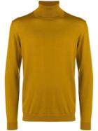 Roberto Collina Roll-neck Sweater - Yellow & Orange