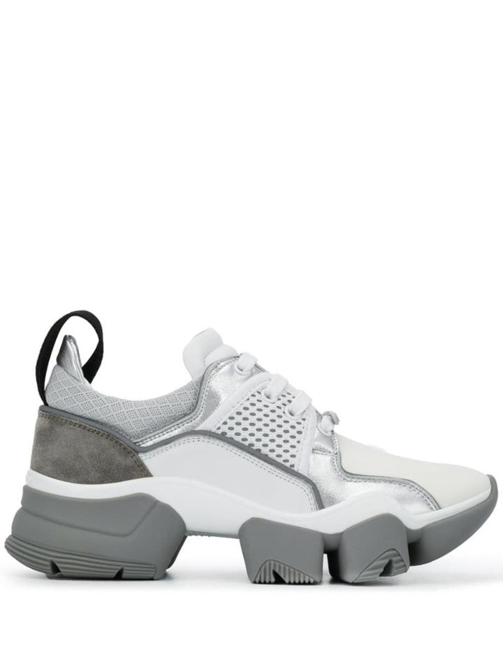 Givenchy Panelled Colour Block Sneakers - White