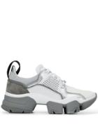 Givenchy Panelled Colour Block Sneakers - White