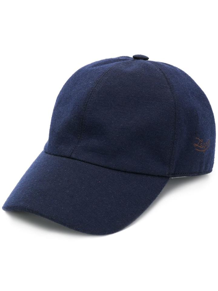 Ermenegildo Zegna Logo Cap - Blue