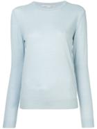 Stella Mccartney Long-sleeve Fitted Sweater - Blue