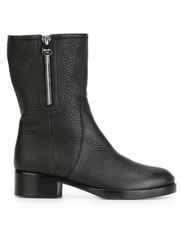 Ballin Side Zip Midi Boots