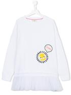 Fendi Kids Tutu Detail Sweatshirt - White