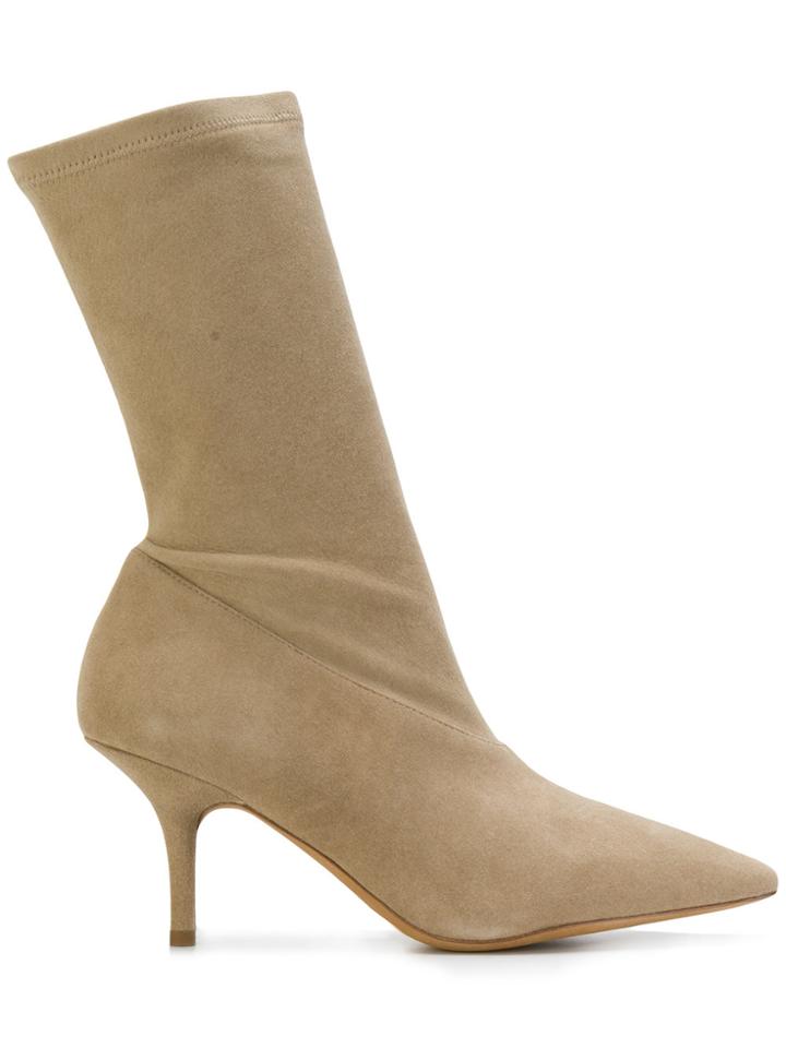 Yeezy Side-zip Ankle Boots - Nude & Neutrals