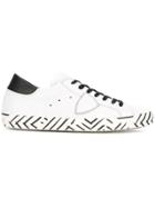 Philippe Model Printed Sole Sneakers - White