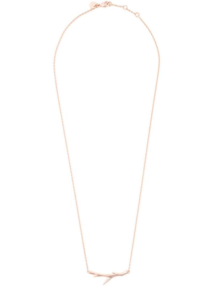 Shaun Leane 'cherry Branch' Diamond Necklace, Women's, Metallic
