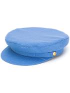 Manokhi Baker Boy Hat - Blue
