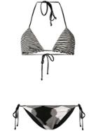 Missoni Mare Striped Bikini Set - Black