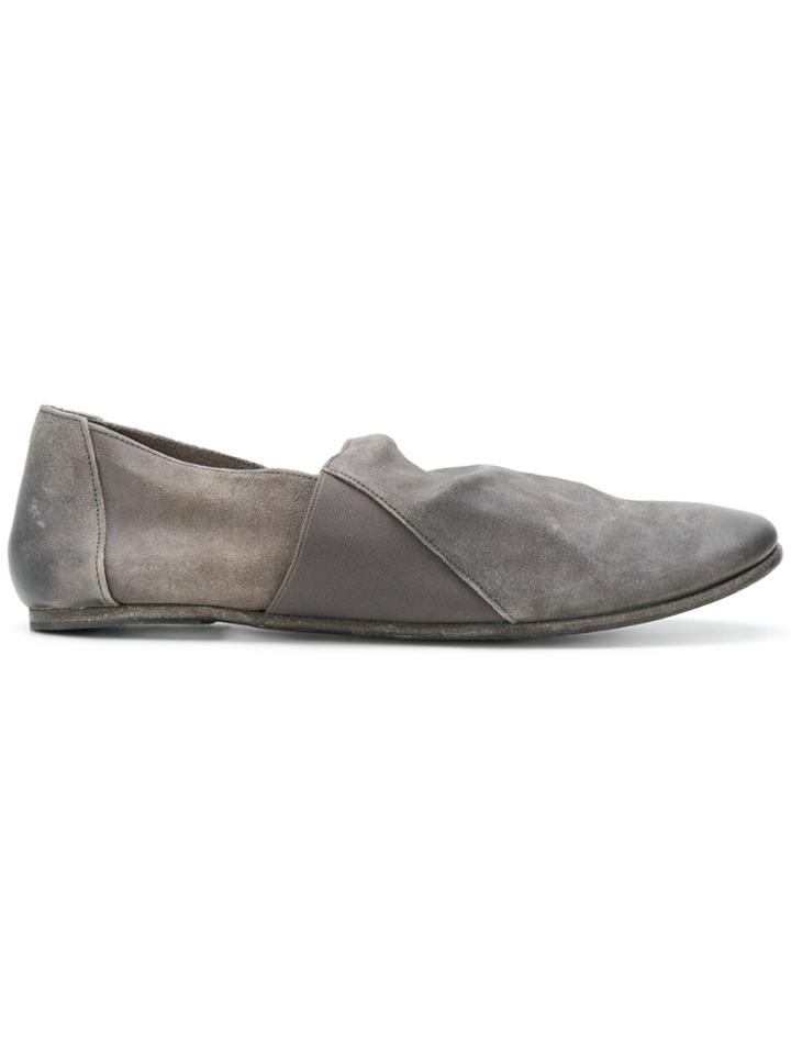 The Last Conspiracy Smooth Slip-on Loafers - Grey