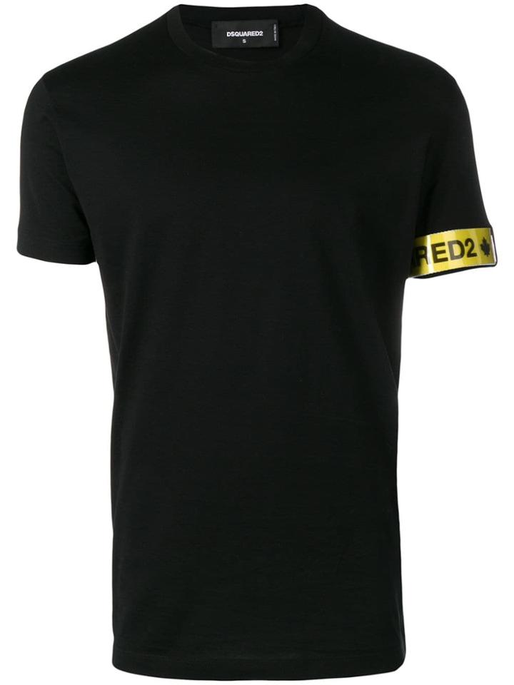 Dsquared2 Logo Banner T-shirt - Black