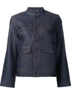 Vanessa Seward Denim Cropped Jacket