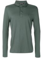 Michael Kors Longsleeved Polo Shirt - Green