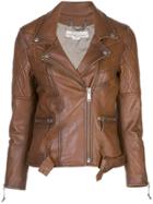 Golden Goose Chiodo Biker Jacket - Brown
