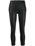 Arma Leather-look Leggings - Black