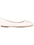 Marc Jacobs Studded Ballerina Shoes - White