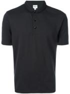 Armani Collezioni Classic Polo Shirt, Men's, Size: Large, Black, Cotton