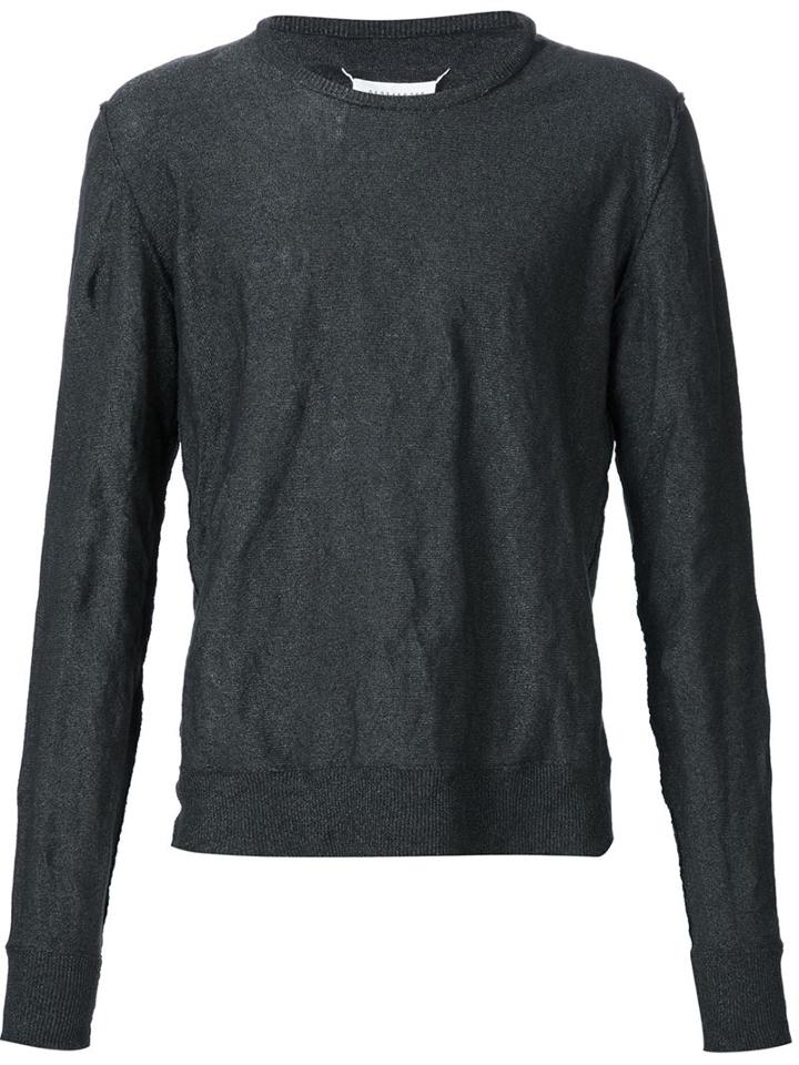 Maison Margiela Creased Effect Jumper