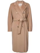 Max Mara Double-breasted Overcoat - Brown