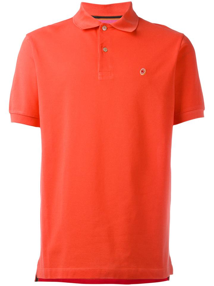Paul Smith Classic Polo Shirt, Size: Small, Yellow/orange, Cotton