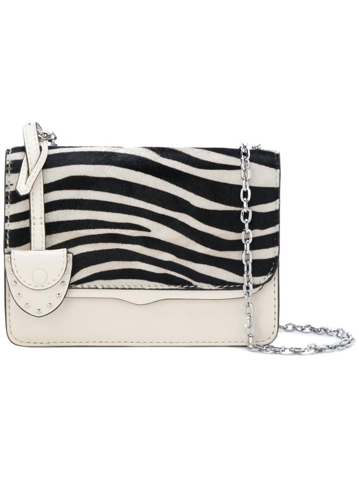 Rebecca Minkoff Zebra Print Crossbody Bag - Multicolour