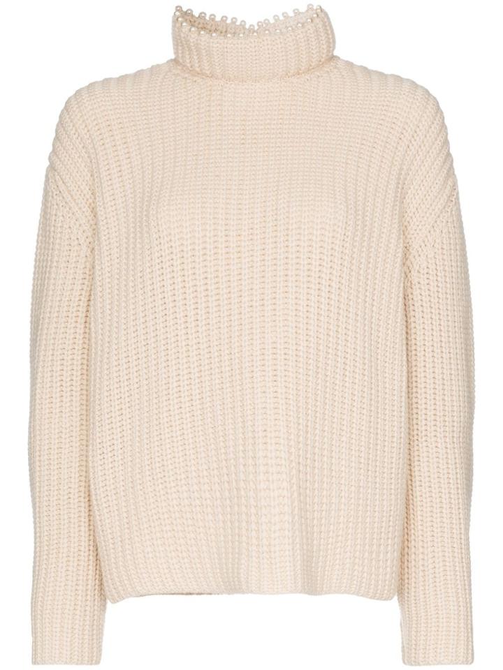 Loewe Cashmere Knitted Jumper - White