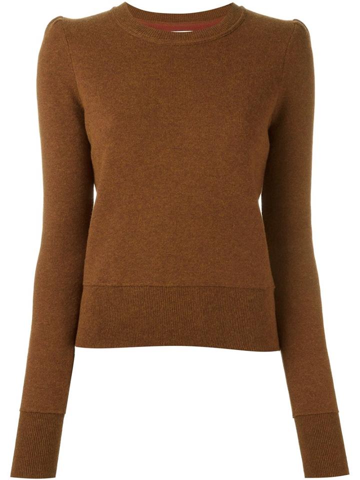 Isabel Marant Étoile 'baringo' Jumper, Women's, Size: 42, Brown, Cotton/wool/viscose/spandex/elastane