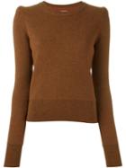 Isabel Marant Étoile 'baringo' Jumper, Women's, Size: 42, Brown, Cotton/wool/viscose/spandex/elastane