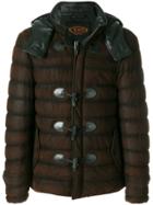 Tod's Toggle Detail Padded Jacket - Brown