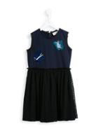Lanvin Petite Sequin Butterfly Dress, Girl's, Size: 10 Yrs, Blue