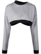 0dd. Overlap Crop Top