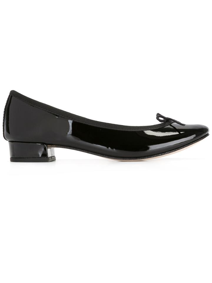 Repetto Lace Pumps - Black