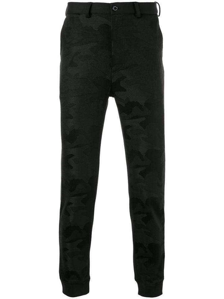 Loveless Tailored Fitted Trousers - Black