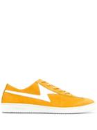 Ps Paul Smith Low Top Lightning Sneakers - Yellow