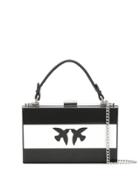 Pinko Bow Clutch - Black