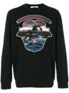 Givenchy - Hawai Crest Print Sweatshirt - Men - Cotton - M, Black, Cotton