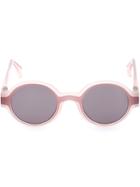 Mykita Mykita X Maison Margiela 'mmdual005' Sunglasses - Pink & Purple