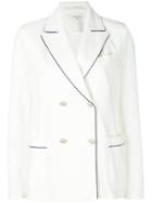 Circolo 1901 Double-breasted Blazer - White