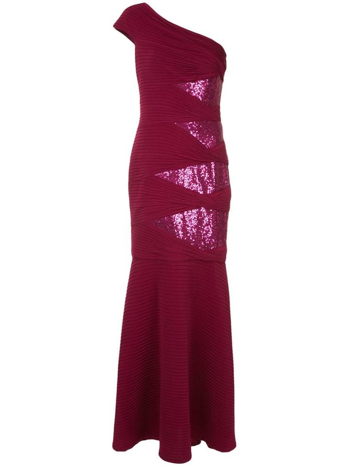 Tadashi Shoji One-shoulder Gown - Purple