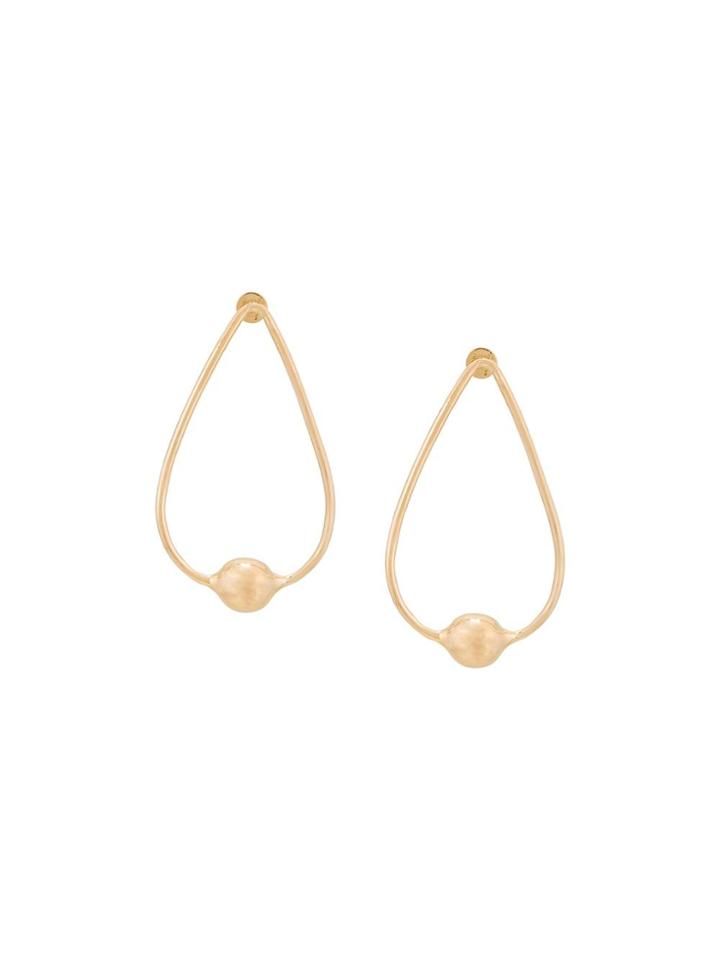 Jennifer Fisher 'orb Drop' Earrings - Metallic