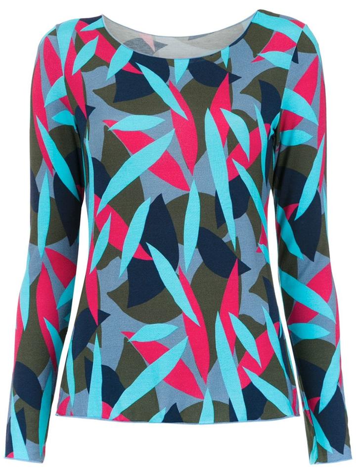 Track & Field Long Sleeved Top - Blue